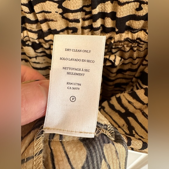 NEW Rails Ora Abstract Tiger Print Mini Dress Lightweight Ruffle Women’s Size S - Picture 16 of 16